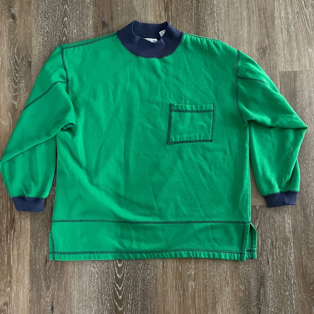 Pacer Men's Vibrant Green Crewneck Sweater